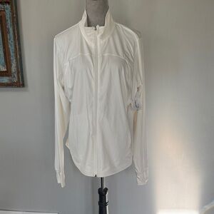 Xersion Women's White Full-Zip Jacket NWT 2X